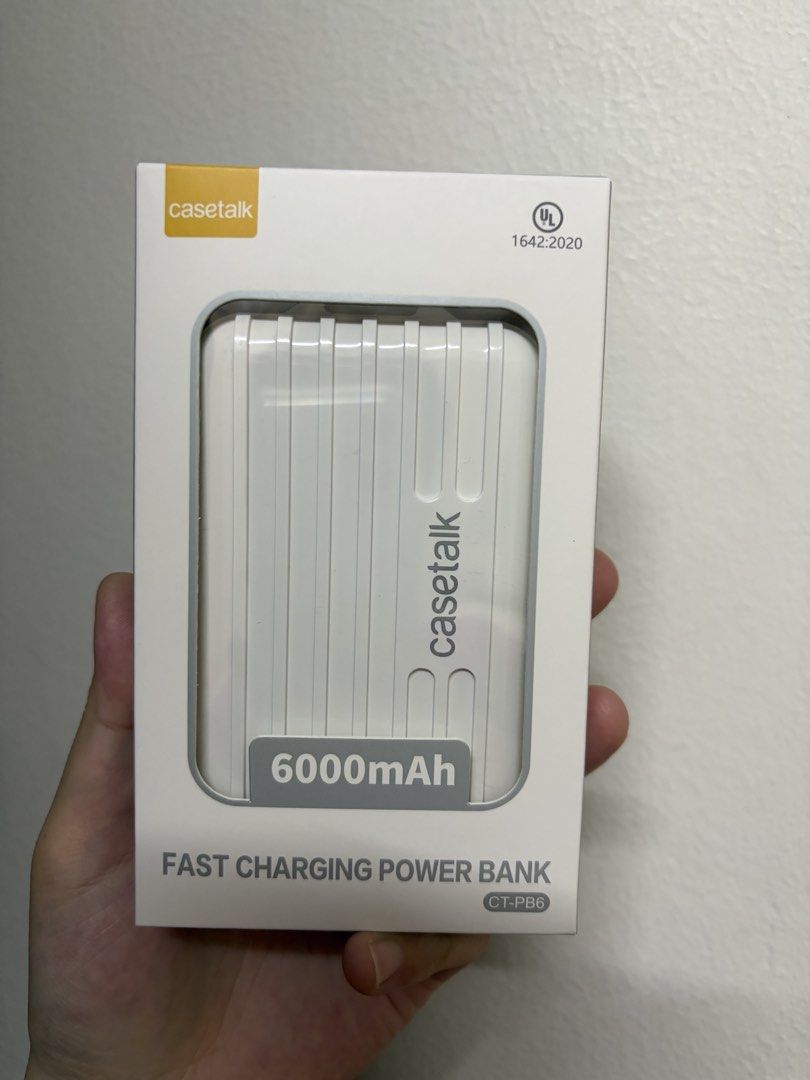 Casetalk 6000mAh Powerbank (Category: Batteries & Power Banks) located in Manila. Submitted by brilliantboutique (Listing ID 1461602418, Image 1). Description: .