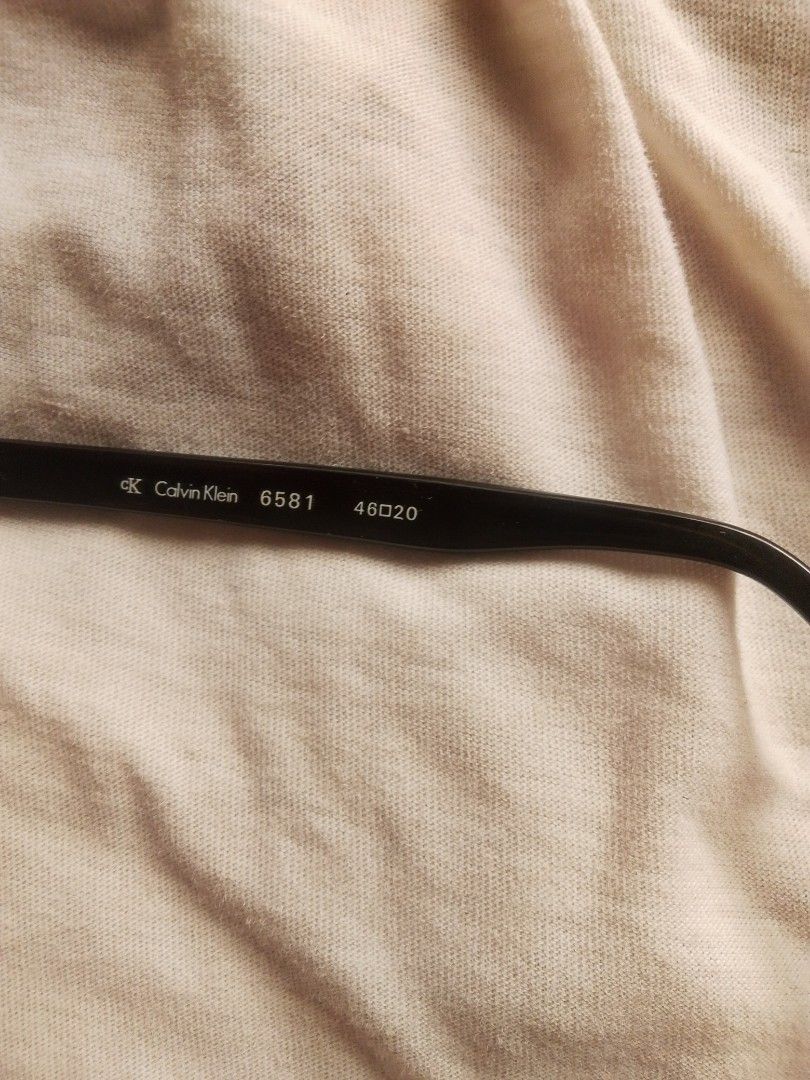 Cateye (Category: Sunglasses & Eyewear) located in Manila. Submitted by fastwater.d2d89b (Listing ID 1461582393, Image 3). Description: Calvin Klein Sunglasses 🕶️ Ref. No.: CK 6581 Pre-owned, good condition. No box. 📍 Meet-up Marikina 🛵 Lalamove/ship available, buyer’s expense. PM if interested.