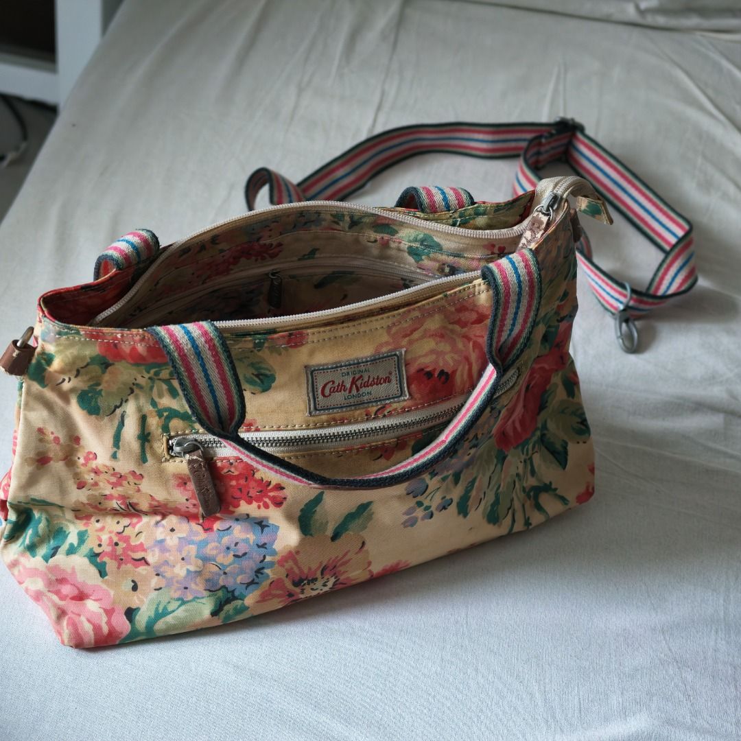 Cath Kidston | Floral Tote Bag with Strap (Category: Tote Bags) located in Taguig. Submitted by tureesha (Listing ID 1461693270, Image 1). Description: RFS: My OG college bag. Decluttering. 📌 PLEASE READ BEFORE SENDING AN OFFER 📸 CONDITION • As described and shown in photos. Please review all photos and the description before offering. Feel free to ask for more photos or details, happy to send. ✅ ALL SALES ARE FINAL • No returns or refunds once