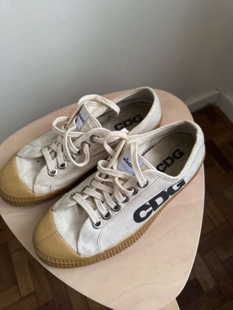 CDG Novesta Starmaster (Category: Sneakers) located in Quezon City. Submitted by raremountain.19d94e (Listing ID 1461790729, Image 2). Description: No box. No sole seps, no heel drags. Add shipping fee. .