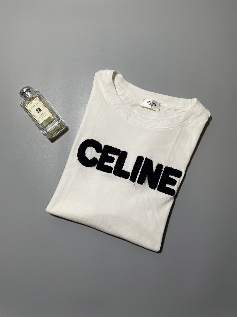 CELINE (Category: Tshirts & Polo Shirts ) located in Cebu City. Submitted by drippinthrift (Listing ID 1461703967, Image 3). Description: CELINE Size Small Widht 18 / Lenght 25 As new No issue Price + Shipping Fee🛒 Cebu City📍 Via J&T / MAXIM🚚.