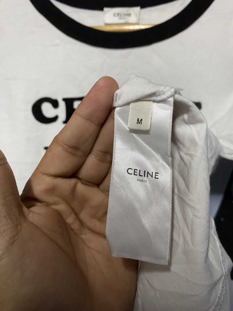CELINE PARIS🤍 (Category: Shirts) located in Tabaco. Submitted by goodyshit.9 (Listing ID 1461738170, Image 3). Description: CELINE PARIS🤍 EXCELLENT CONDITION✅ NO ISSUE📌 COLOR RATE 9.8/10 20/20 .