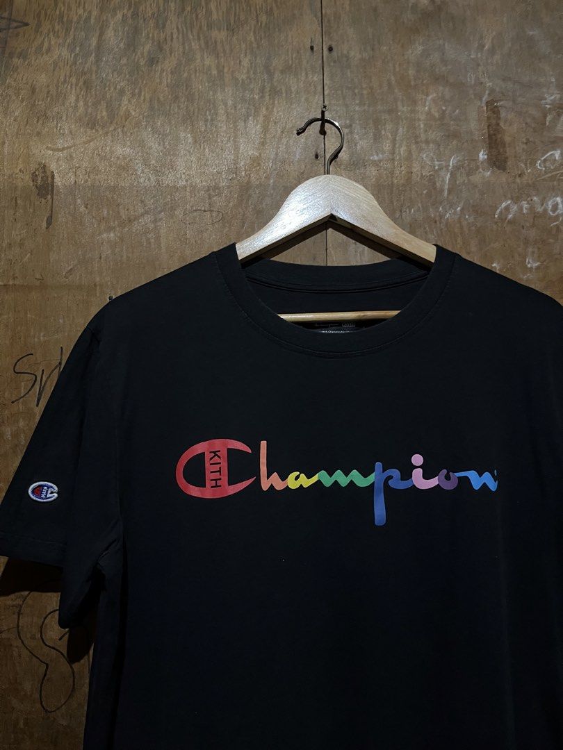 Champion & kith (Category: Formal Shirts) located in San Jose. Submitted by thriftfindsarchive (Listing ID 1461728786, Image 2). Description: - Size M -Width’ 21 -Length’ 26 - Issue: none -color rate 9/10 -good as new - fave ✨ .