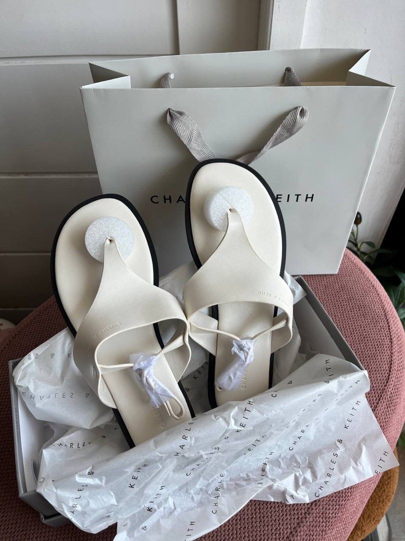 Charles & Keith Sandals (Category: Flats & Sandals) located in Binan City. Submitted by pinkykeenshop (Listing ID 1461766322, Image 1). Description: .
