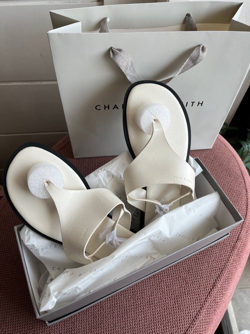Charles & Keith Sandals (Category: Flats & Sandals) located in Binan City. Submitted by pinkykeenshop (Listing ID 1461766322, Image 3). Description: .