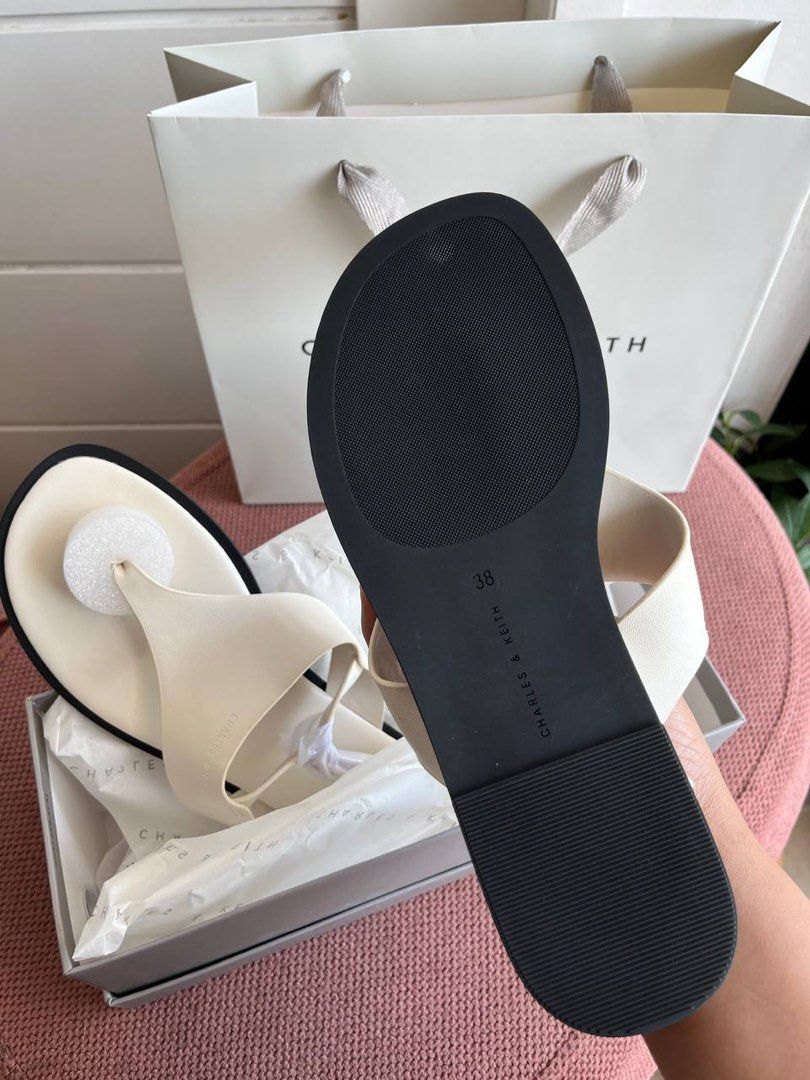 Charles & Keith Sandals (Category: Flats & Sandals) located in Binan City. Submitted by pinkykeenshop (Listing ID 1461766322, Image 2). Description: .