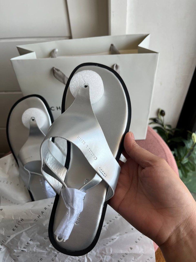 Charles & Keith Sandals (Category: Flats & Sandals) located in Binan City. Submitted by pinkykeenshop (Listing ID 1461766499, Image 2). Description: .
