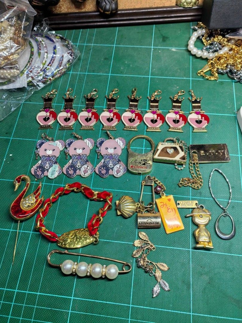 Charms - Assorted - Take All (Category: Charms) located in Cebu City. Submitted by dudes_villanueva (Listing ID 1461592273, Image 1). Description: Charms - Assorted In excellent condition Take all 21pcs assorted.