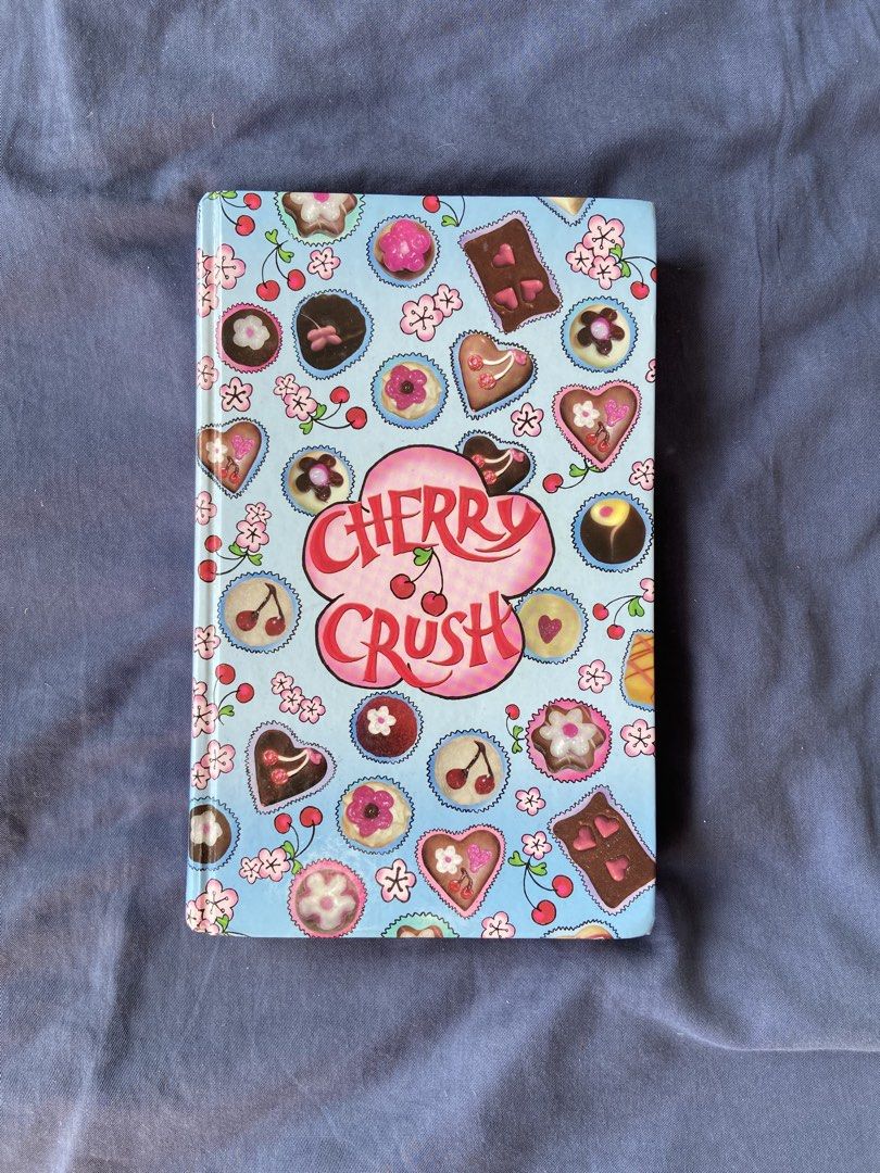Cherry Crush Notebook with Chocolate and Cherry Design (Category: Stationery & School Supplies) located in Mandaluyong City. Submitted by coolmami (Listing ID 1461664049, Image 1). Description: - Cute 'Cherry Crush' themed notebook - Light blue cover with chocolate and cherry blossom design - Inside pages feature a pink floral pattern - Ideal for journaling, note-taking, or as a gift - Perfect for lovers of sweet and charming designs.