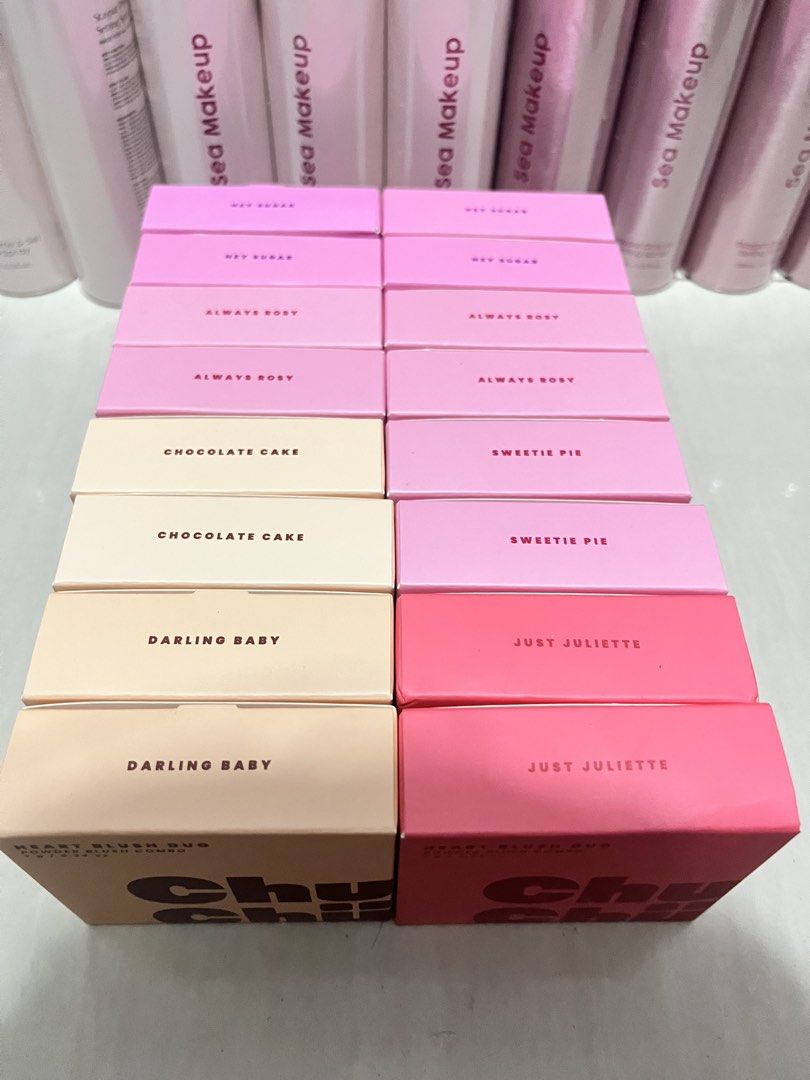 Chuchu Heart Blush Duo Powder Blush Combo (Category: Makeup) located in Muntinlupa City. Submitted by s.showi (Listing ID 1461717833, Image 2). Description: Open for Resellers ₱210 each minimum 5pcs.