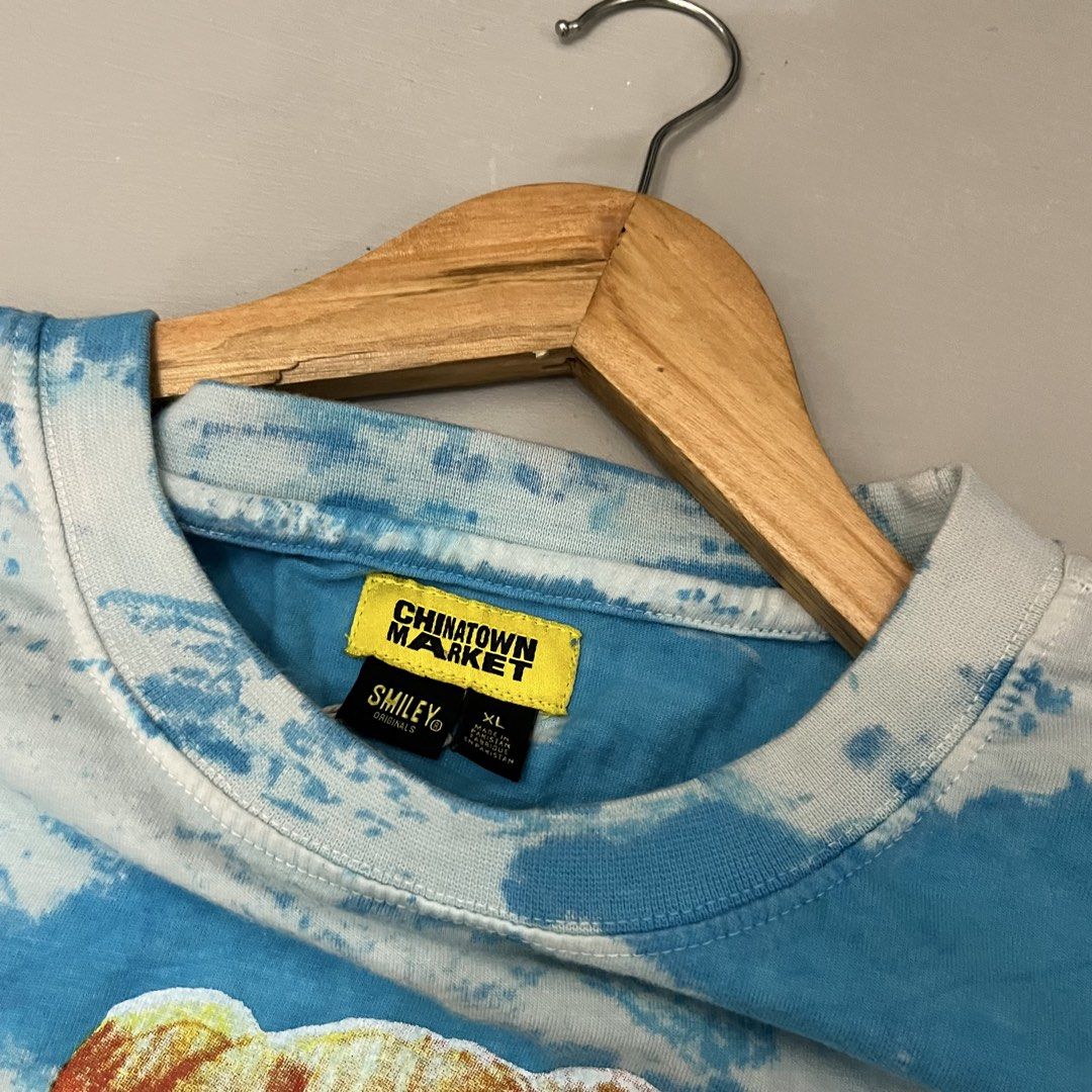 Chinatown Smiley Bear Tie Dye Tee (Category: Activewear) located in Los Banos. Submitted by 4030.archives. (Listing ID 1461772515, Image 3). Description: Chinatown Smiley Bear Tie Dye Tee 1000 Pesos XL Length : 31 inches Width : 24.5 inches Excellent Condition.