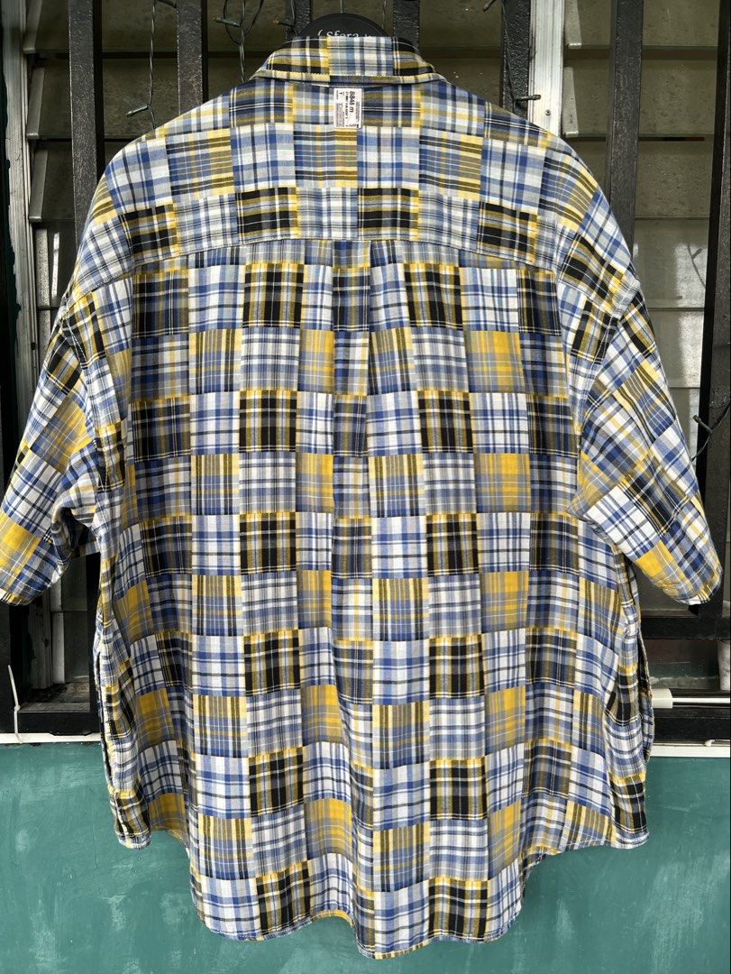 CHOCOOLATE in Authentic Madras Plaid Material Oversized Shirt (Category: Formal Shirts) located in Cavite. Submitted by slumbermanila (Listing ID 1461568284, Image 2). Description: Chocolate in Madras Plaid Oversized Shirt in good condition Authentic Madras Plaid Oversized Shirt/ Checked .