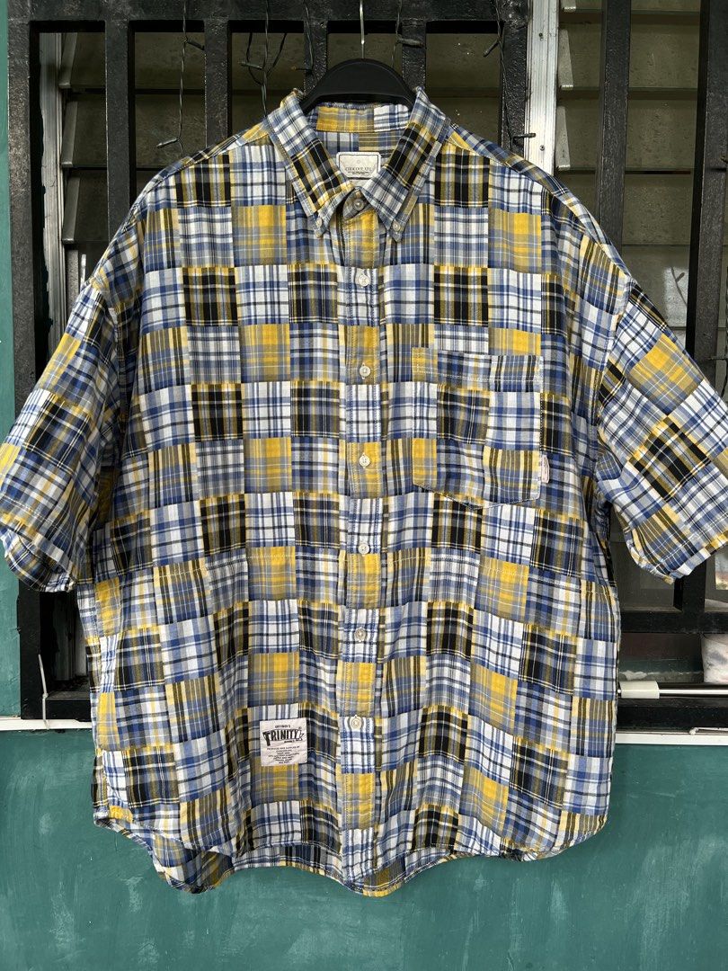 CHOCOOLATE in Authentic Madras Plaid Material Oversized Shirt (Category: Formal Shirts) located in Cavite. Submitted by slumbermanila (Listing ID 1461568284, Image 1). Description: Chocolate in Madras Plaid Oversized Shirt in good condition Authentic Madras Plaid Oversized Shirt/ Checked .