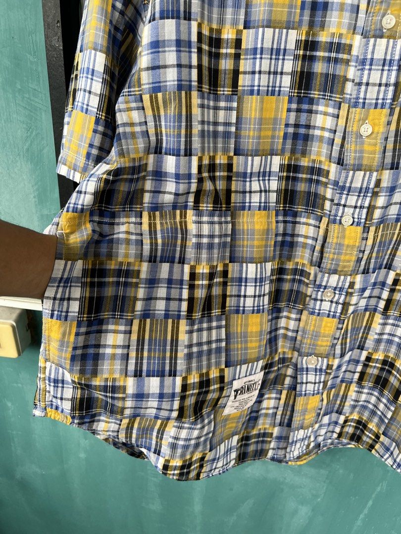 CHOCOOLATE in Authentic Madras Plaid Material Oversized Shirt (Category: Formal Shirts) located in Cavite. Submitted by slumbermanila (Listing ID 1461568284, Image 3). Description: Chocolate in Madras Plaid Oversized Shirt in good condition Authentic Madras Plaid Oversized Shirt/ Checked .