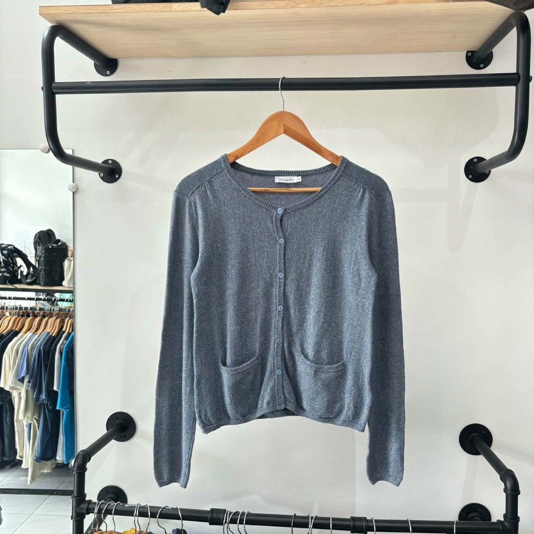 Christian Dior Cardigan (Category: Longsleeves) located in Bambang. Submitted by heats777 (Listing ID 1461659078, Image 2). Description: Excellent condition No issues Size: 14 on tag.