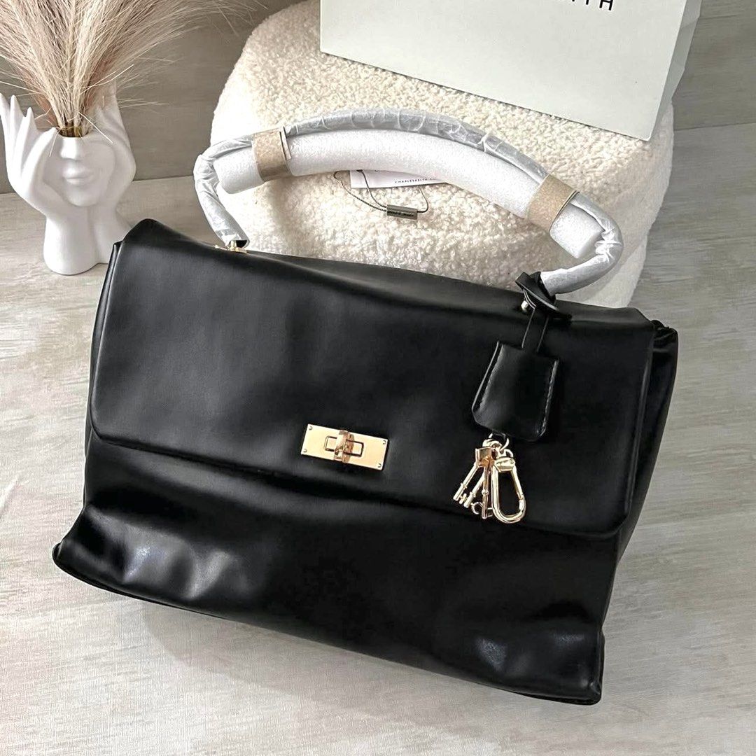 C&K Kerry Top Handle Satchel Bag (Category: Cross-body Bags) located in Bulacan. Submitted by mykakarizza (Listing ID 1461797144, Image 3). Description: Onhand all colors! ✨✨ ₱950 only C&K Kerry Top Handle Satchel Bag width 35 cm depth 11 cm height 21 cm Add paperbag 100 📸 Actual pics! 🙋🏻‍♀️ ─── ✦ ─── ✦ ─── ✦ ─── ✦ ─── 🛍️ LOOKING FOR MORE RESELLERS 🛍️ ✨ Buy 3 pcs of ANY items — FREE SHIPPING NA!🚚 ✨ Buy 10 items → FREE SF + ₱50 OFF EACH! 💖 