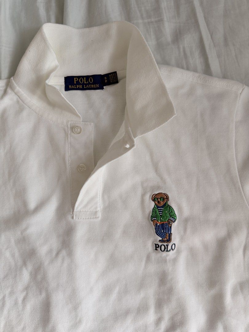 Classic Fit Polo Bear Mesh Polo (Category: Tshirts & Polo Shirts ) located in Mandaluyong City. Submitted by nobleowl.e8ef7a (Listing ID 1461600793, Image 2). Description: Size Small on Tag 18x25 inch .