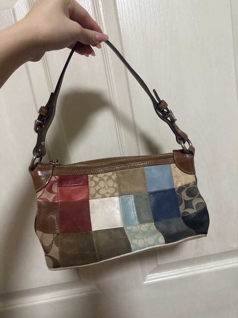 Vintage Coach Patchwork Pochette Kili Bag Y2K (Category: Shoulder Bags) located in Quezon City. Submitted by buhbyestuff (Listing ID 1461797001, Image 2). Description: .