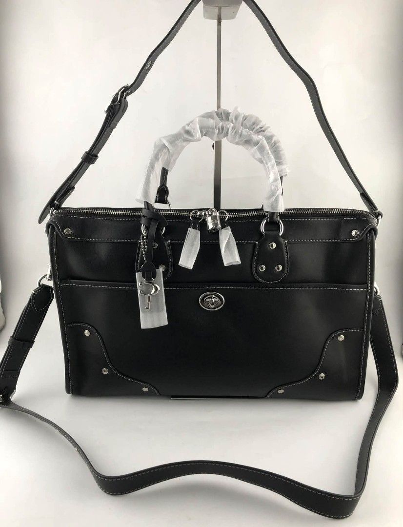 Coach Rhyder Large in Black (Category: Shoulder Bags) located in Quezon City. Submitted by bagsboutiqueph (Listing ID 1461727331, Image 2). Description: LAST PRICE POSTED. LIMITED STOCKS! BRANDNEW WITH INCLUSIONS. COLOR MAY SLIGHTLY VARY IN ACTUAL DUE TO LIGHTING AND CAMERA SETTING. OTHER PHOTOS WILL BE SEND DURING PURCHASE AND FOR SURE BUYERS ONLY. WHEN IN DOUBT, DO NOT ORDER. THANK YOU..