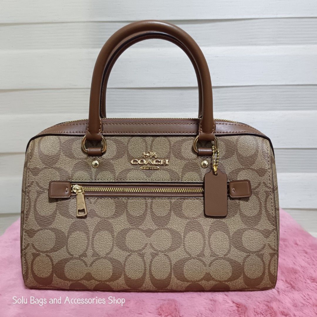 Coach Rowan (Category: Cross-body Bags) located in Taguig. Submitted by mommasolu (Listing ID 1461793550, Image 2). Description: ❣️On hand and ready to ship ❣️All items are original and authentic from 🇺🇸 Shipping: J&T ‼️Same Day Shipping via GrabExpress or Lalamove for Metro Manila (payment first) MOP: GCash and Bank Transfer via BPI or GoTyme Follow our socials: FB 👉 Solu Bags and Accessories Shop IG 👉 @solu.bagsandaccessories Tiktok 👉 @sol