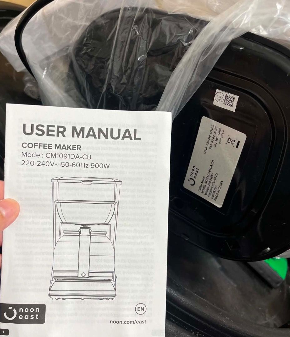 COFFEE MAKER (Noon East) Model: CM1091DA-CB (Category: Coffee Machines & Makers) located in Cavite. Submitted by gelgass (Listing ID 1461584475, Image 3). Description: .
