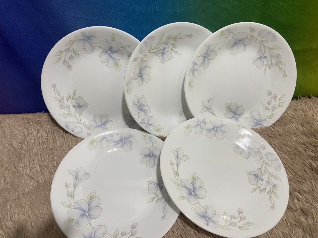 Corelle dessert plate ( lapinue) (Category: Dinnerware & Cutlery) located in Pasig City. Submitted by jie_russ (Listing ID 1461735348, Image 1). Description: corelle dessert plate USED Made in USA 5 pcs for ₱750.