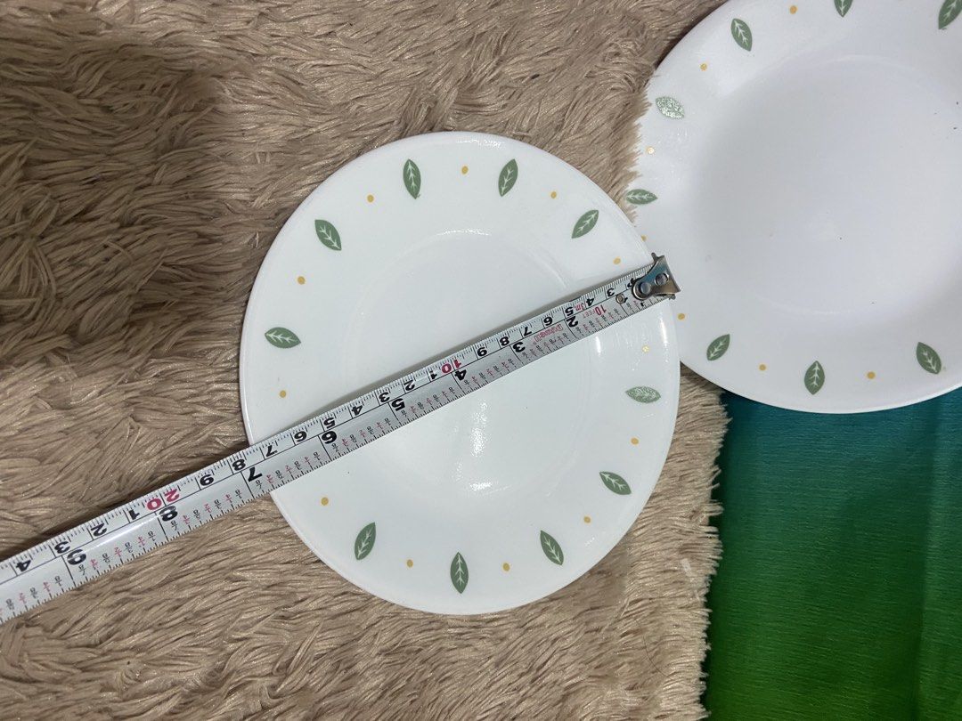 corelle dessert plate(city gardens) (Category: Dinnerware & Cutlery) located in Pasig City. Submitted by jie_russ (Listing ID 1461731915, Image 3). Description: corelle dessert plate USED Made in USA 3 pcs for ₱450.