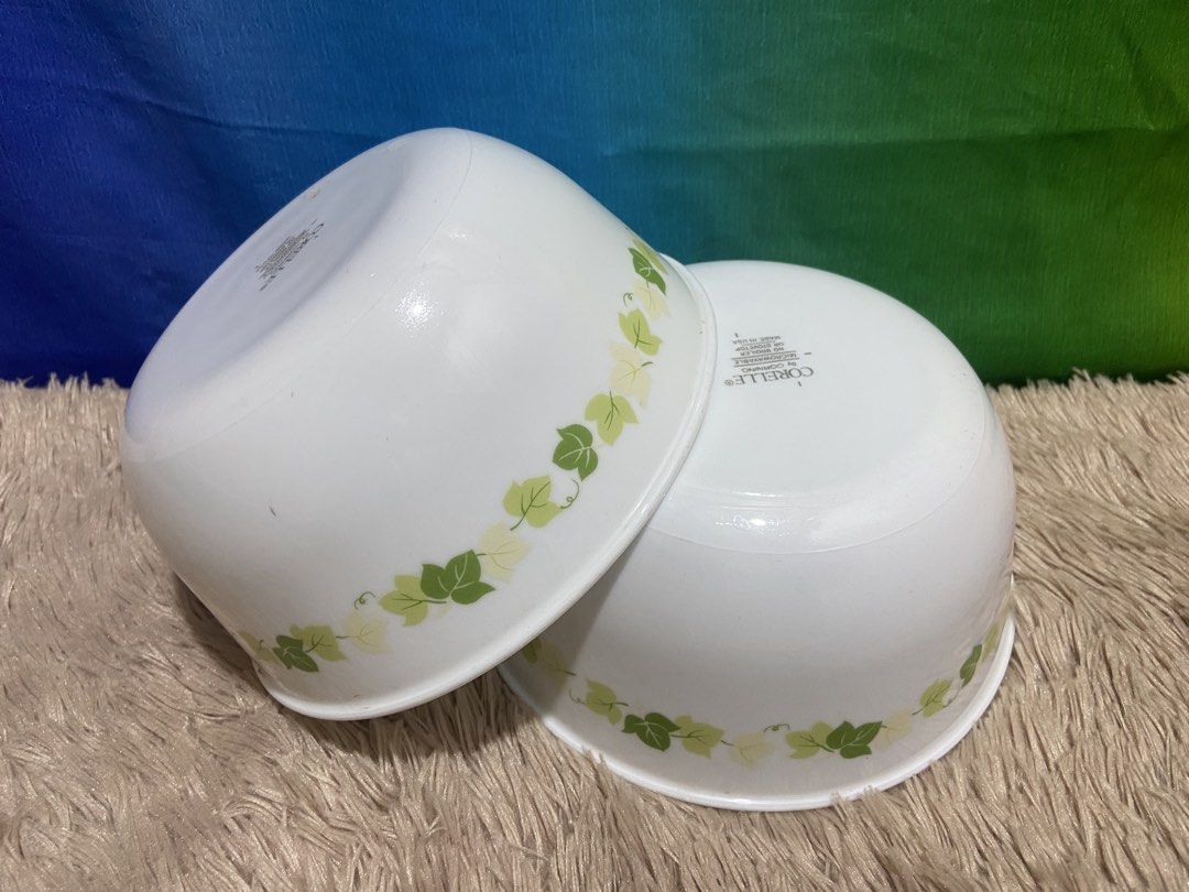 Corelle ramen bowl (Category: Dinnerware & Cutlery) located in Pasig City. Submitted by jie_russ (Listing ID 1461742832, Image 1). Description: corelle ramen bowl used issue;stain Made in USA 2 pcs for ₱700.