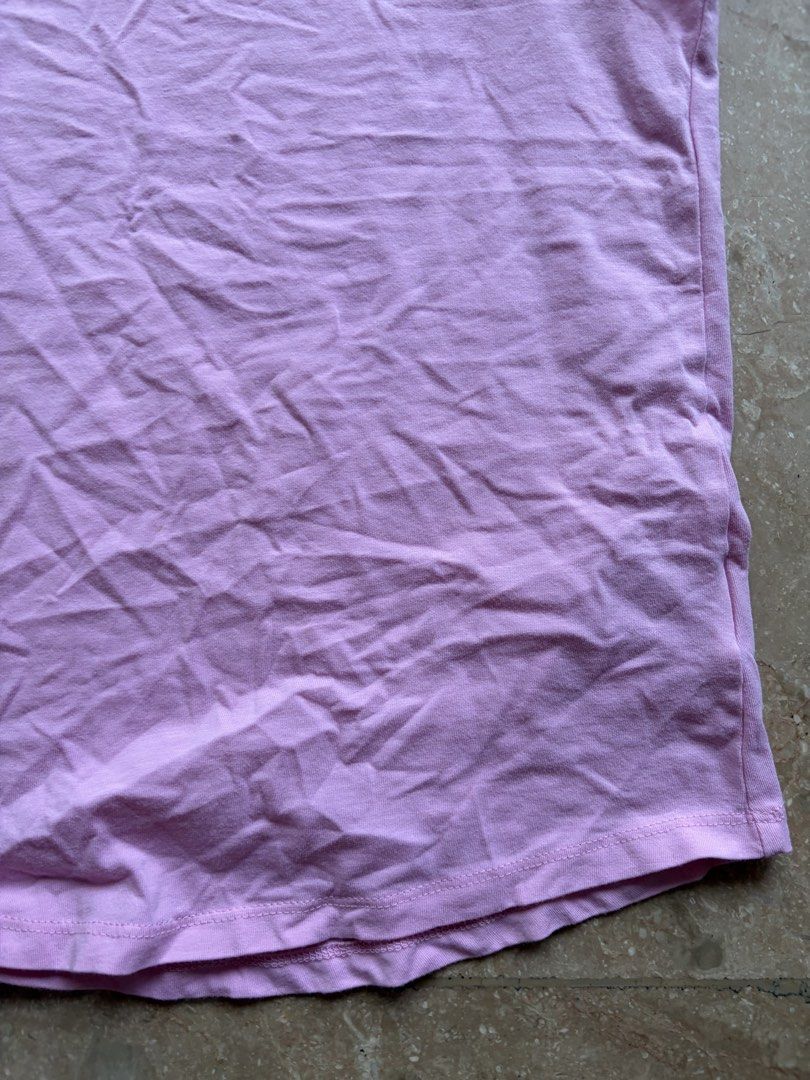 Cotton On Racerback Top, Pink (Category: Sleeveless) located in Quezon City. Submitted by tidyup.lara (Listing ID 1461568837, Image 2). Description: Size XS Bust 30” Waist 33” Length 25” Condition 8/10: used but in good condition .