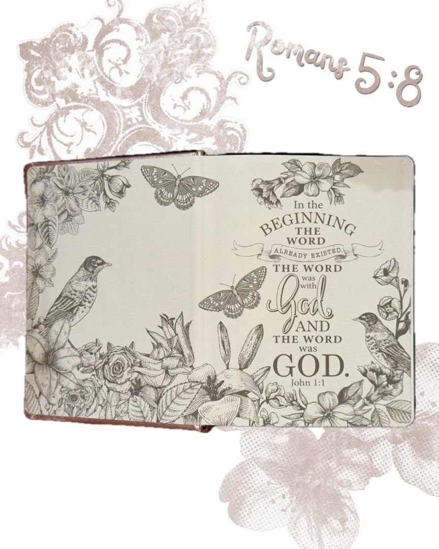 Creative Coloring and Journaling Catholic bible (Category: Textbooks) located in Iloilo. Submitted by frellyued (Listing ID 1461738434, Image 2). Description: Rose gold cover with embossed Inspire Catholic bible on the front with a beautiful design on its sides. Mint condition, has never been used Coloring and journaling inside, very beautiful.