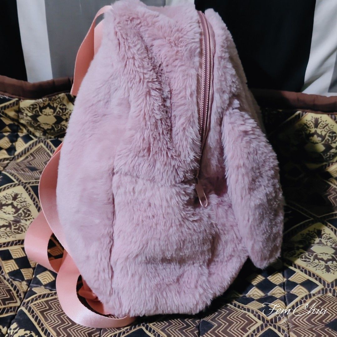 Cute bunny purple backpack for kids (Category: Babies & Kids Fashion) located in Pateros City. Submitted by soshifem (Listing ID 1461784374, Image 2). Description: never used no flaws brand: Flying Tiger Copenhagen.