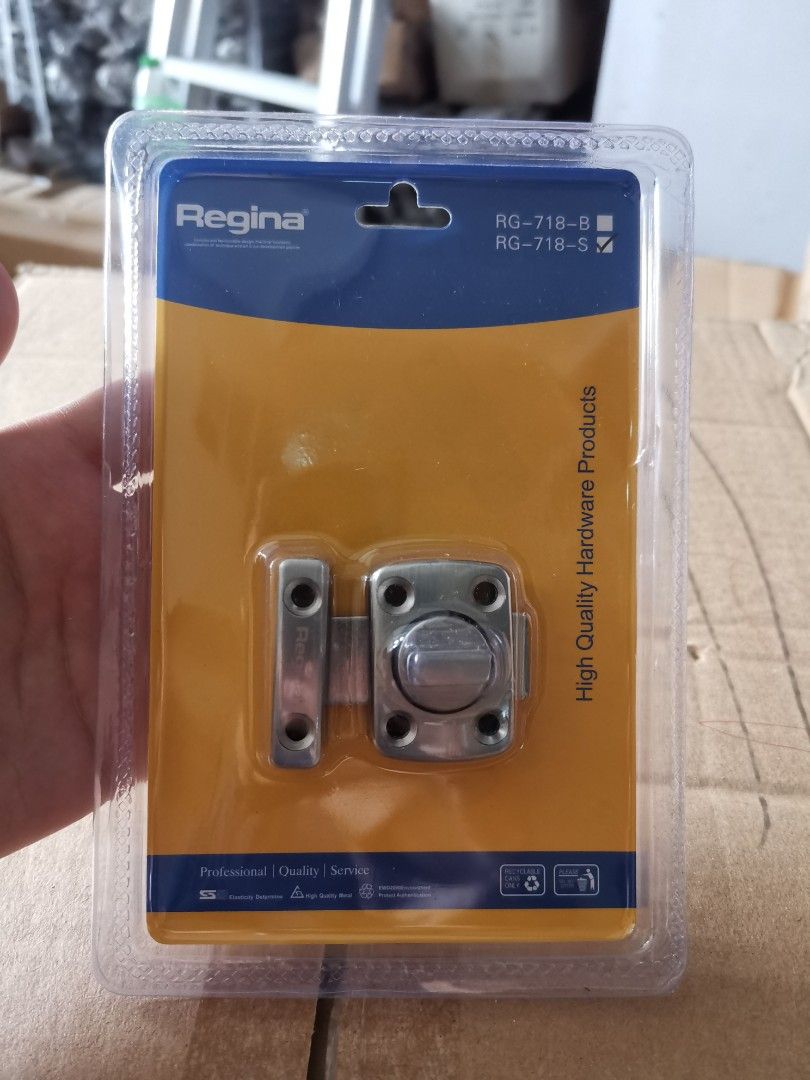 Cylinder hasp and bolt (Category: Locks, Doors & Gates) located in Malabon City. Submitted by mrsuabae (Listing ID 1461575212, Image 3). Description: heavy duty cylinder hasp and barrel bolts. price depends on sizes..