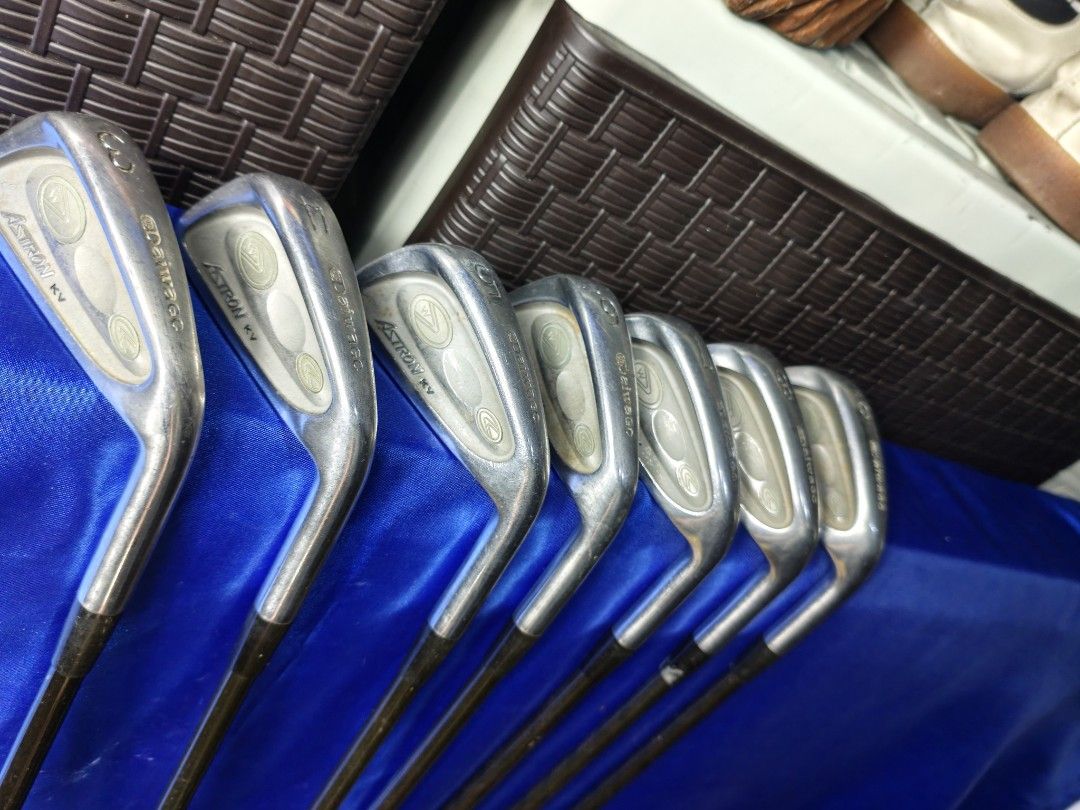Daiwa astron r flex iron set (Category: Golf) located in Manila. Submitted by meiyeon2 (Listing ID 1461624743, Image 1). Description: right handed clu r flex shows some wears, but still have more life to. play.. 2500 for iron set.
