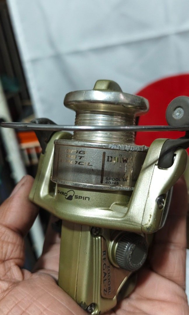 Daiwa Regal-Z 2000BL (Category: Fishing) located in Polomolok. Submitted by dkljapansurplus (Listing ID 1461666418, Image 2). Description: Daiwa Regal-Z 2000BL Good working condition Walang nylon fishing line.