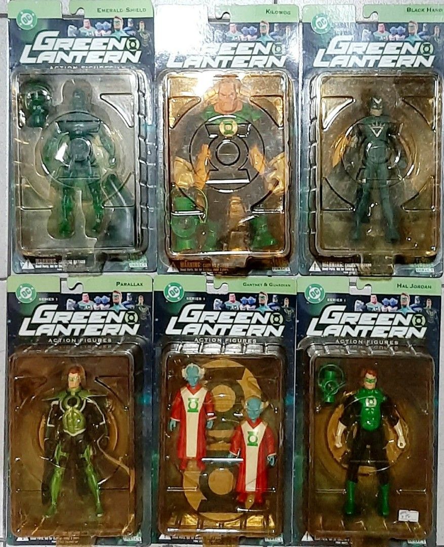DC Direct Green Lantern Series 1 to 3 Collections (Category: Figurines & Statues) located in Liloan. Submitted by angelyneroberts_171329 (Listing ID 1461648712, Image 1). Description: FOR SALE DC Direct Green Lantern Series 1 to 3 Collections DESCRIPTION : - Series 1 released in 2002 featuring Emerald Shield, Kilowog , Black Hand, Parallax , Ganthet & Guardian , Hal Jordan - Series 2 released in 2006 featuring Manhunter, Guy Gardner, Salakk, Sine