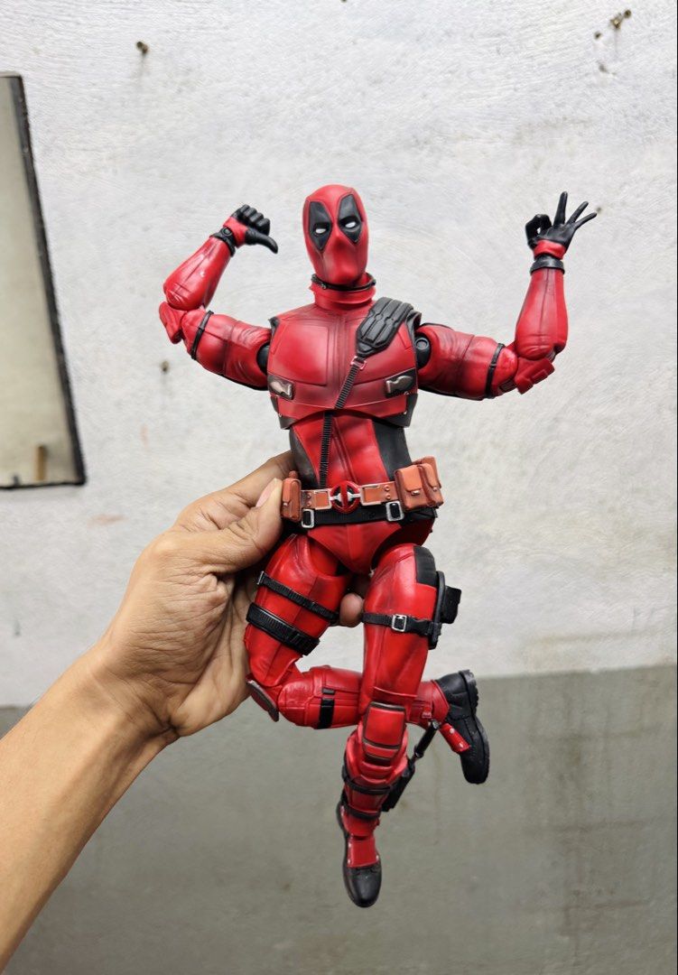 DeadpOoL 1:6 Scale (Category: Figurines & Statues) located in Paranaque City. Submitted by icko007 (Listing ID 1461597847, Image 2). Description: DeadpOoL 1:6 Scale 3rd party, Accesories naka Suot nasa katawan What u see is what u get ₱2.5k Only No Rush Shipping /Dibs now pay now Location Paranaque Payment Gcash/Bpi Shipping Lalamove/Lbc Buyers Risk / Fee ‼️Seller is not responsible for: lost, stolen, or damaged packages..