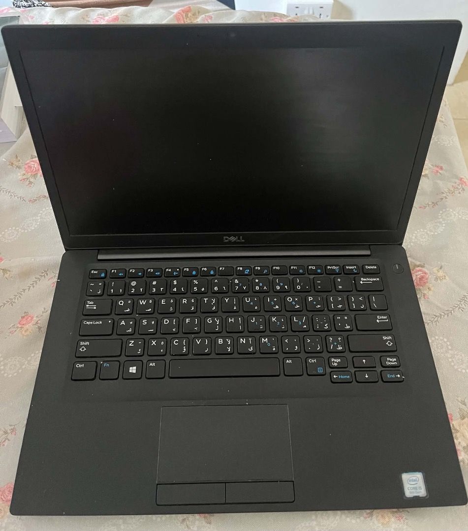 Dell Latitude 7490 with an 8th Gen Intel Core i5 (Category: Laptops & Notebooks) located in Cavite. Submitted by gelgass (Listing ID 1461583860, Image 1). Description: - Dell Latitude 7490 Laptop - Sleek Black Finish - QWERTY Keyboard Layout with Arabic Characters - Ideal for Work and School - Ready for a New Owner.