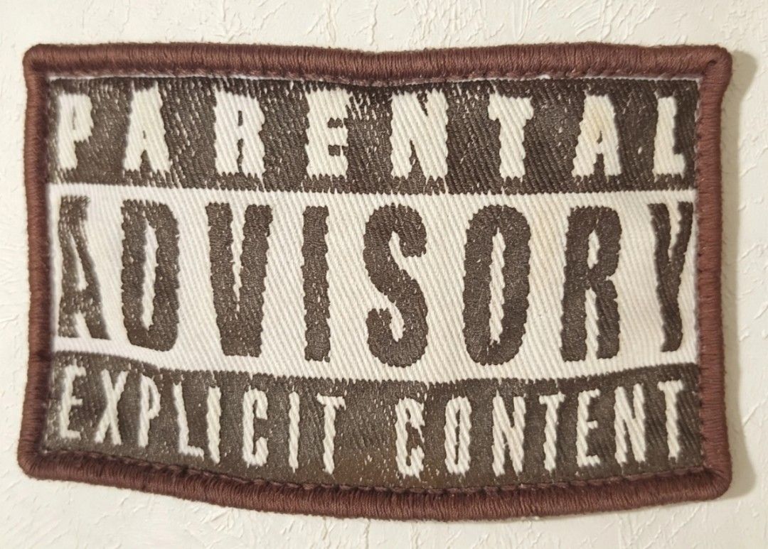 Denim Tattered Parental Advisory Explicit Content Denim Dadhat (Category: Caps & Hats) located in Manila. Submitted by iceman_17 (Listing ID 1461599279, Image 2). Description: Denim Tattered Parental Advisory Explicit Content Denim Dadhat.