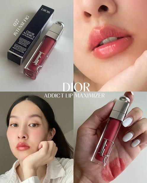 D1or Addict Lip Maximizer 027 Intense Fig Shimmer (Category: Makeup) located in Manila. Submitted by ktyyycloset (Listing ID 1461740015, Image 3). Description: - Dior Addict Lip Maximizer - Shade: 027 Intense Fig - Version: Shimmer - Benefits: Plumps, hydrates, glossy finish - Color: Beautiful berry-pink - Perfect for: Everyday wear or subtle glam looks -Free ship via j&t .