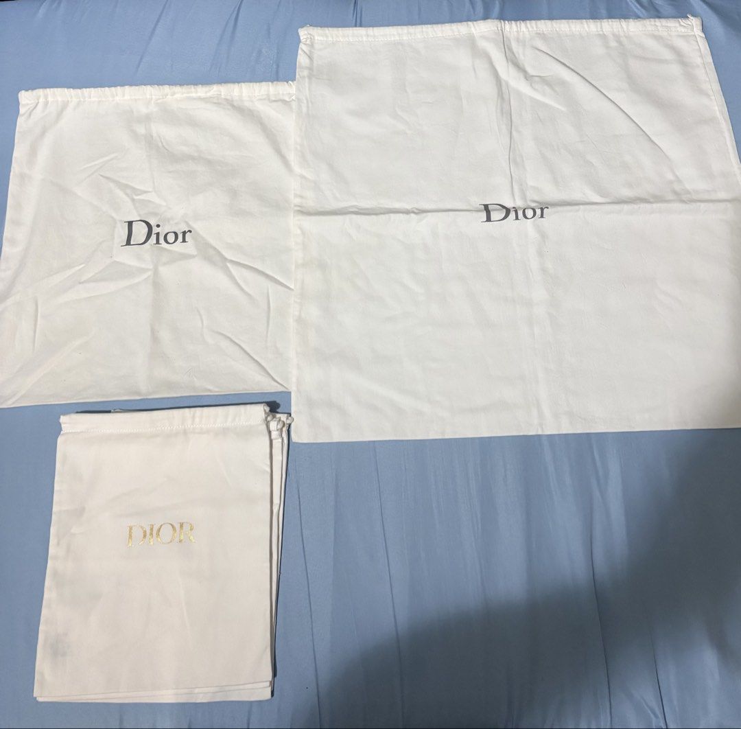 Dior Dust Bag (Category: Luxury Bags & Wallets) located in Iloilo. Submitted by renza. (Listing ID 1461746888, Image 2). Description: ✅ Like New ✅Authentic ✅UK Parcel Please note: Prices may vary depending on the size of the dust bag. The final price will be based on the selected size and specifications..