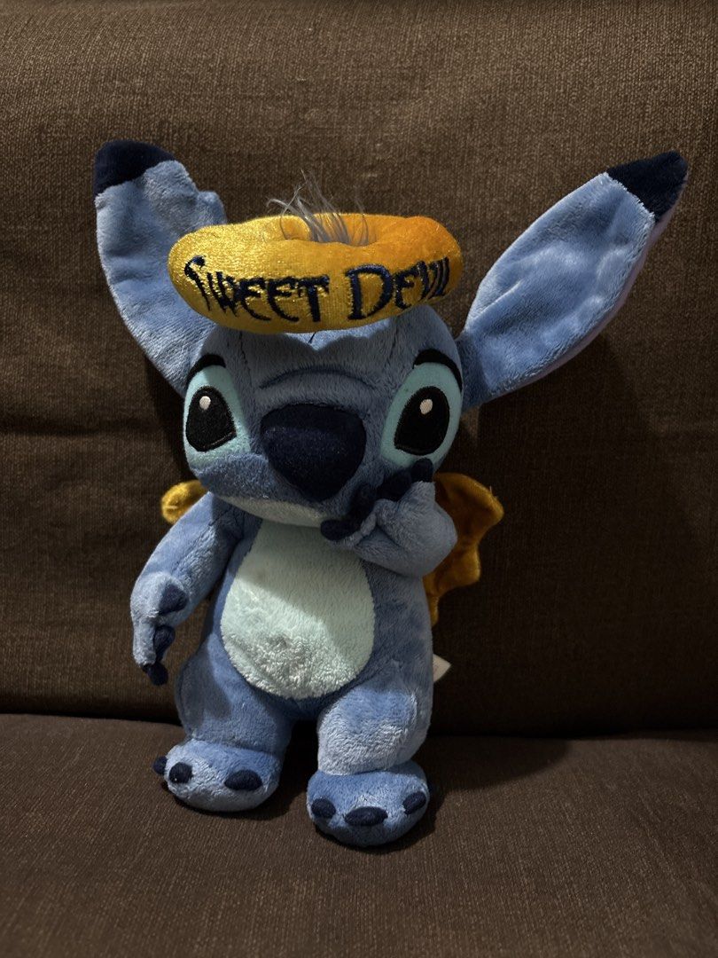 Disney Stitch Sweet Devil Plush (Category: Plushies & Soft Toys) located in Taguig. Submitted by goofysofties (Listing ID 1461687660, Image 1). Description: 8 inches Preloved but good as new.