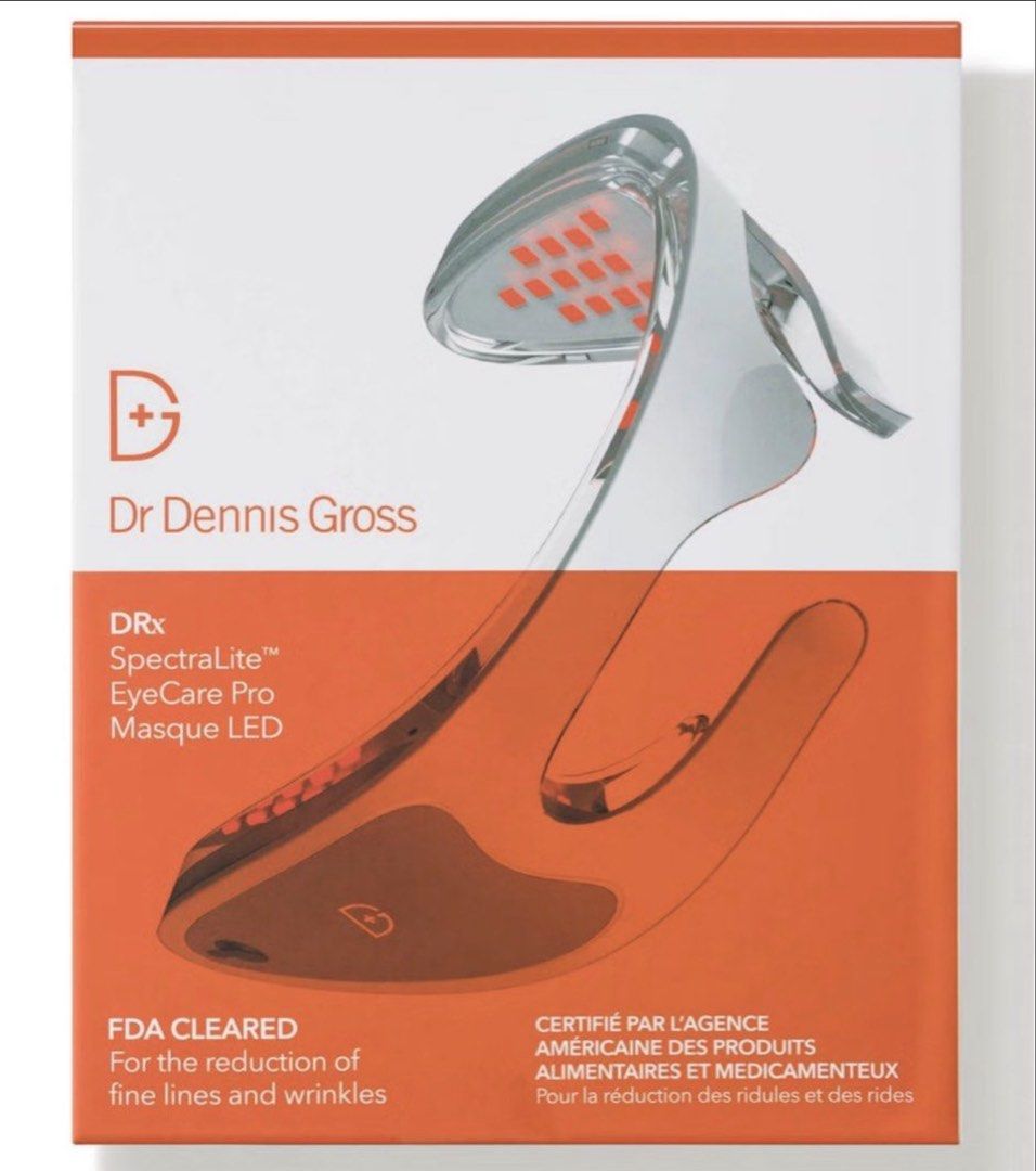 Dr. Deniss Gross Eyecare Red Light (Category: Face Care) located in Manila. Submitted by mnlcityshopper (Listing ID 1461782705, Image 1). Description: Dr Dennis Gross SpectraLite EyeCare Pro (1 piece). LED device. An anti-aging device that helps to build collagen production and reduce the appearance of fine lines and wrinkles. Shipping fee c/o buyer. Seller based in Manila. BPI transfer only..