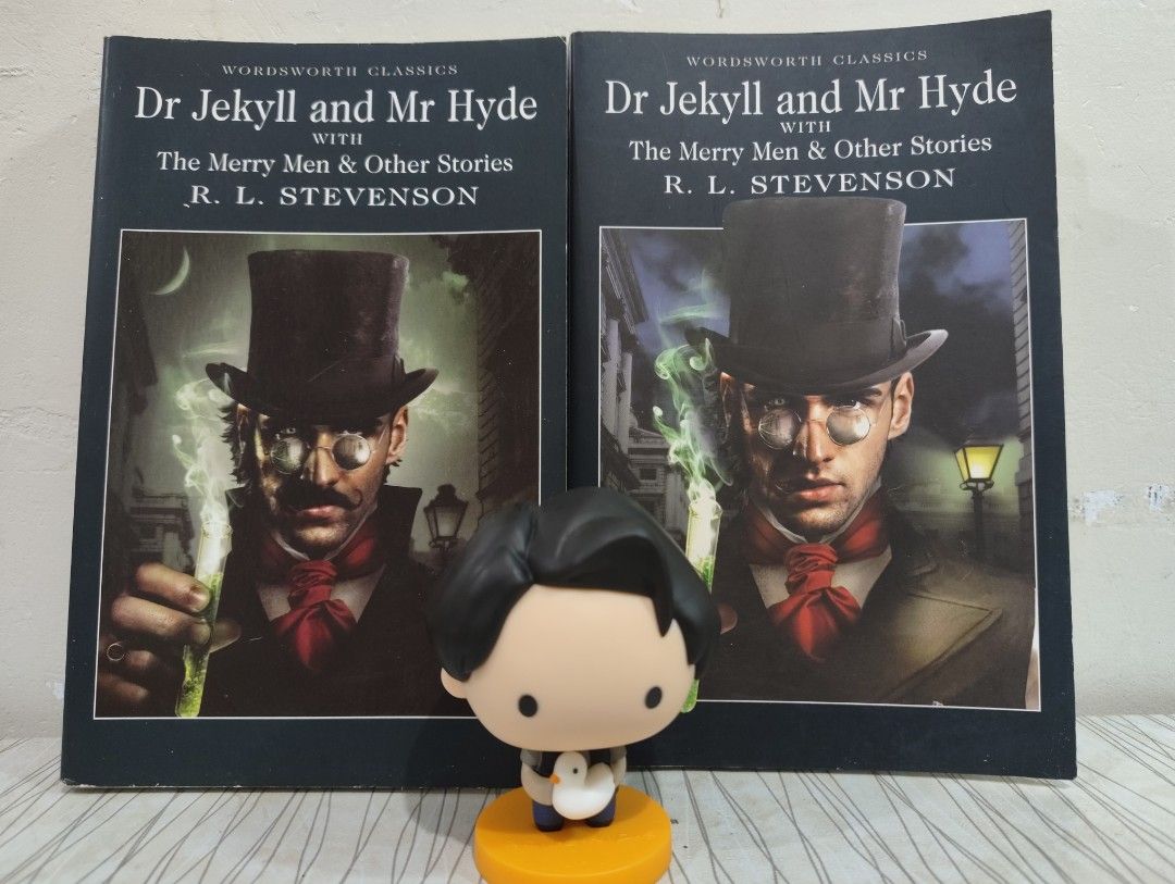 Dr Jekyll and Mr Hyde Wordsworth Classics R. L. Stevenson (Category: Storybooks) located in Valenzuela. Submitted by thenextreader (Listing ID 1461583570, Image 1). Description: - Two different copies of 'Dr Jekyll and Mr Hyde' by R. L. Stevenson. - Includes 'The Merry Men & Other Stories'. - Wordsworth Classics edition. - Selling as Bundle.