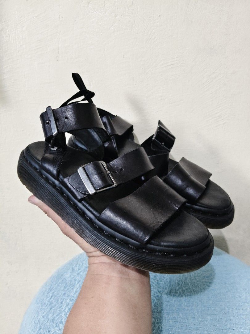 Dr. Martens (Category: Sneakers & Footwear) located in Mandaue City. Submitted by prekfinds (Listing ID 1461720302, Image 2). Description: Dr. Martens Gryphon strap sandal Excellentcondition Size:6Us men, 7Us women, 38Eu Minimal heel drag No major flaws.