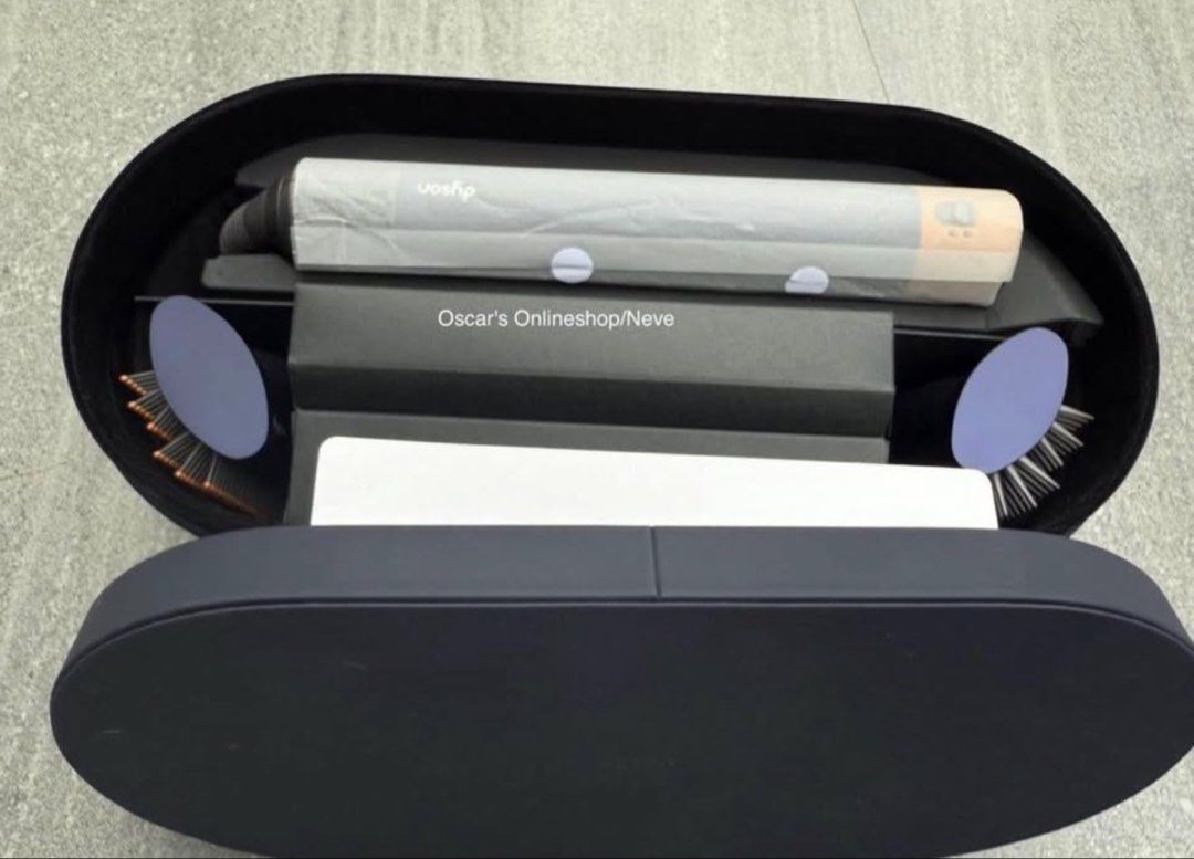 DYSON AIRWRAP COMPLETE LONG (HS05) — Prussian Blue / Rich Copper (Category: Hair Accessories) located in Cavite. Submitted by oscarsonlineshop (Listing ID 1461760897, Image 1). Description: DYSON AIRWRAP COMPLETE LONG — Prussian Blue / Rich Copper Used Once · Never Registered RFS - I already have the Dyson Airstrait and that's what I use regularly, so the Airwrap just sits unused. Rather than keep it boxed, I'd like it to go to someone who'll act