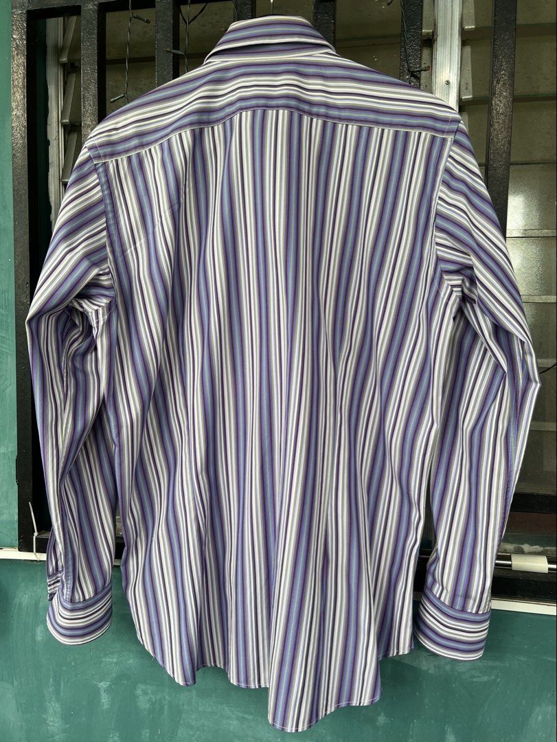 ETRO Milano Tailored Striped Shirt (Category: Formal Shirts) located in Cavite. Submitted by slumbermanila (Listing ID 1461567977, Image 2). Description: ETRO Tailored Striped Shirt in good condition .