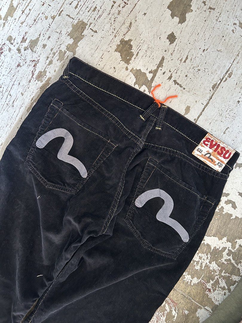 Evisu (Category: Jeans) located in Iloilo. Submitted by lowesdrift (Listing ID 1461604364, Image 3). Description: Evisu corduroy pants.