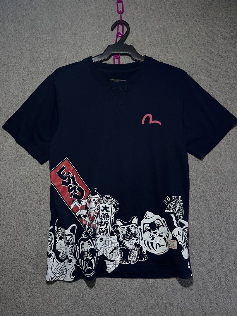 EVISU DARUMA (Category: Tshirts & Polo Shirts ) located in Koronadal. Submitted by thrift.or.treat (Listing ID 1461571389, Image 1). Description: AS NEW CONDITION NO ISSUE. AUTHENTICITY IS NOT GUARANTEE..