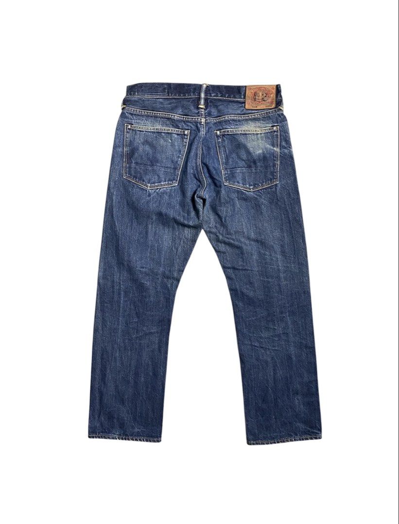 Evisu Selvedge Jeans (Category: Jeans) located in Iloilo. Submitted by anything_goesph (Listing ID 1461736433, Image 1). Description: 33 waist 38 inch lenght 8 inch hem 10 inch front rise 12 inch thigh see photos for details.