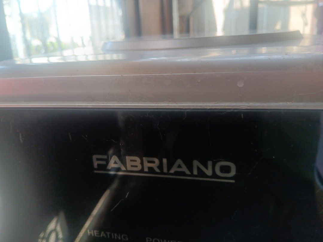 Fabriano Water Dispenser Hot Cold (needs repair) (Category: Water Purifiers & Dispensers) located in Las Pinas. Submitted by jesus1smysavi0r (Listing ID 1461622157, Image 2). Description: Needs to be checked- water not flowing, don't have time to troubleshoot - Fabriano Water Dispenser - Hot and Cold water options - Indicator lights for heating, power, and cooling - Water shortage indicator and reset key - Dispenser taps located at the bottom - S